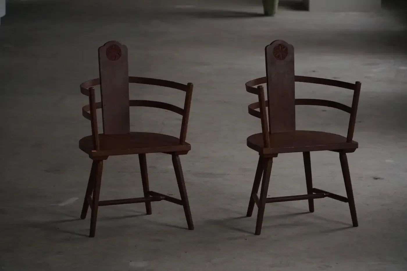 Set_of_2_Wooden_Folk_Art_Armchairs,_Scandinavian_Rustic_Design