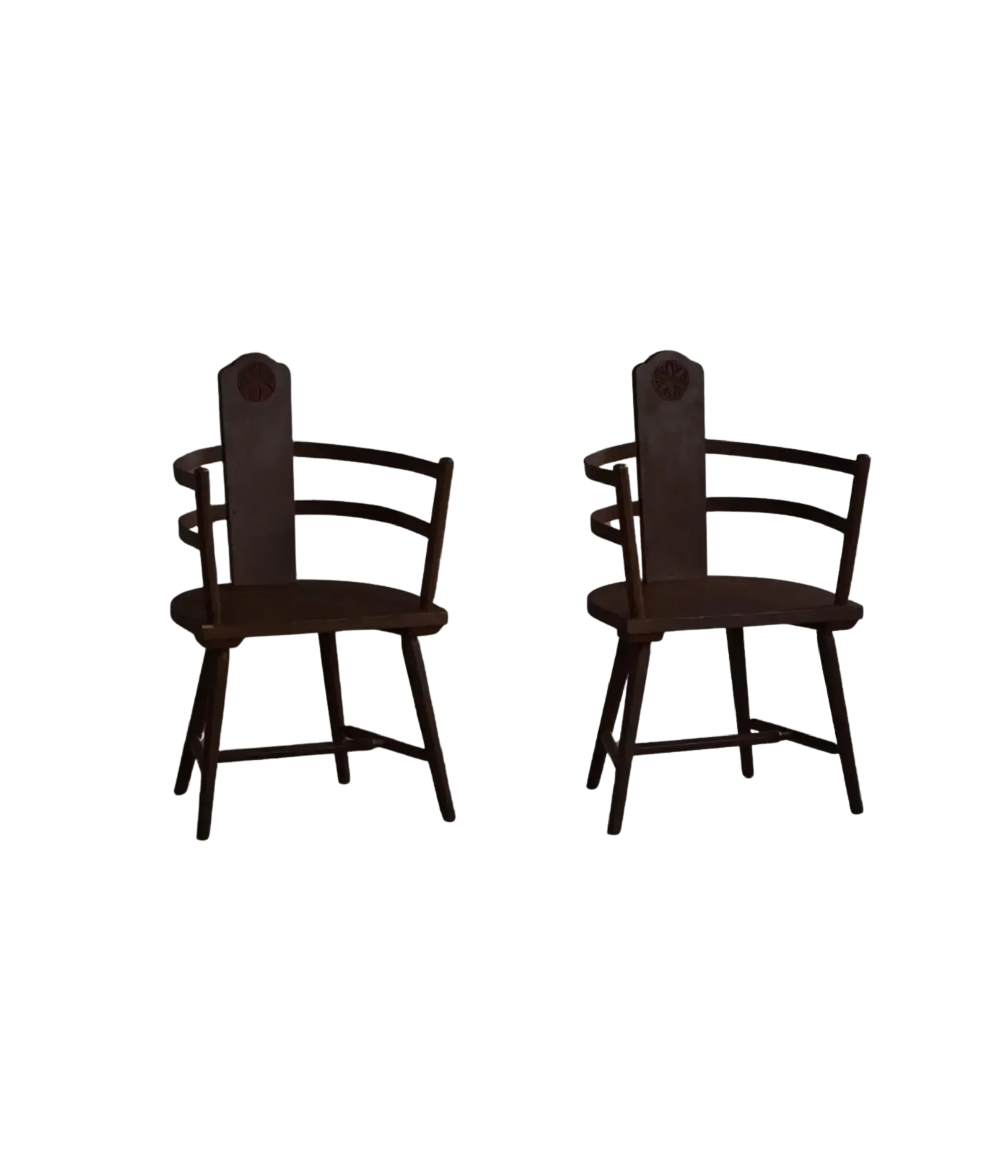 Set_of_2_Wooden_Folk_Art_Armchairs,_Scandinavian_Rustic_Design