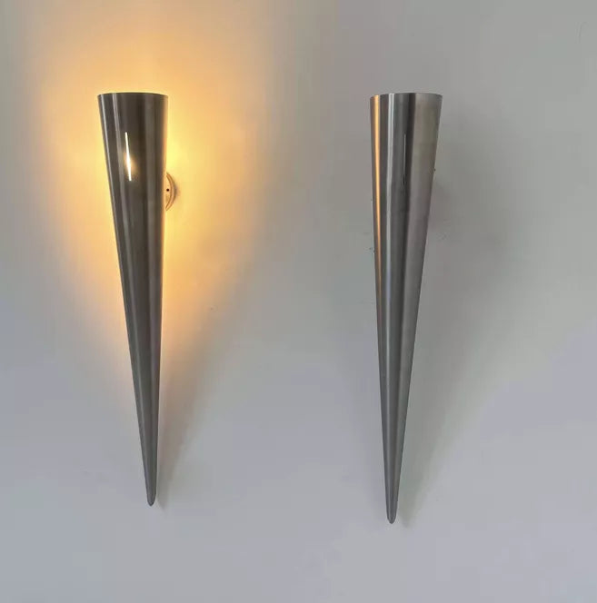 Set_of_2_XL_Curved_Brushed_Metal_Wall_Sconces,_France_1980s