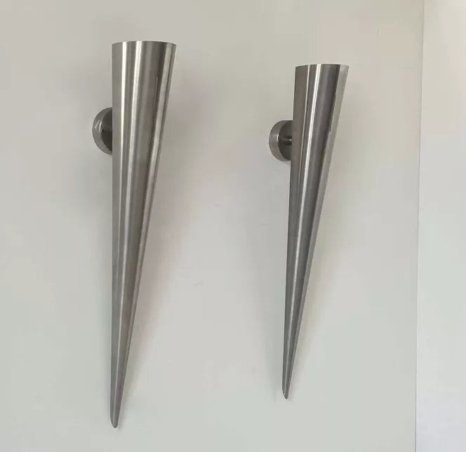 Set_of_2_XL_Curved_Brushed_Metal_Wall_Sconces,_France_1980s