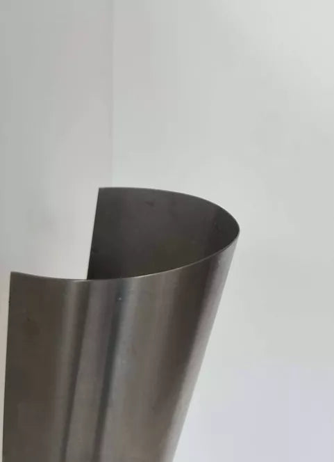 Set_of_2_XL_Curved_Brushed_Metal_Wall_Sconces,_France_1980s
