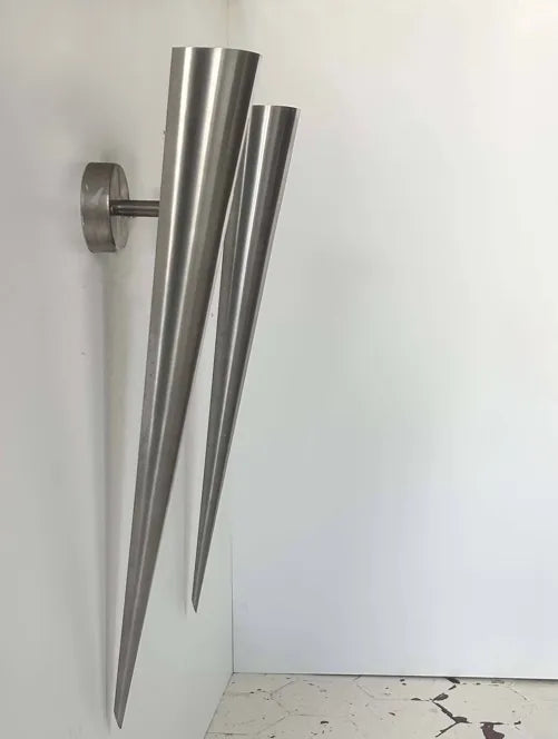 Set_of_2_XL_Curved_Brushed_Metal_Wall_Sconces,_France_1980s