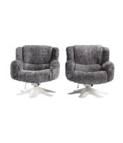 Set_of_2_Yrjö_Kukkapuro_M418_Grey_Armchairs,_Finland_Mid_Century