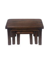 Set_of_3_Brutalist_Oak_Nesting_Tables,_Mid_Century_Modern,_1970s,_Netherlands