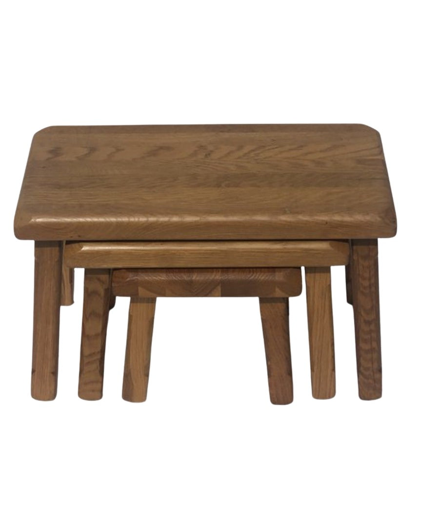 Set_of_3_Brutalist_Oak_Nesting_Tables,_Mid_Century_Modern,_1970s,_Netherlands