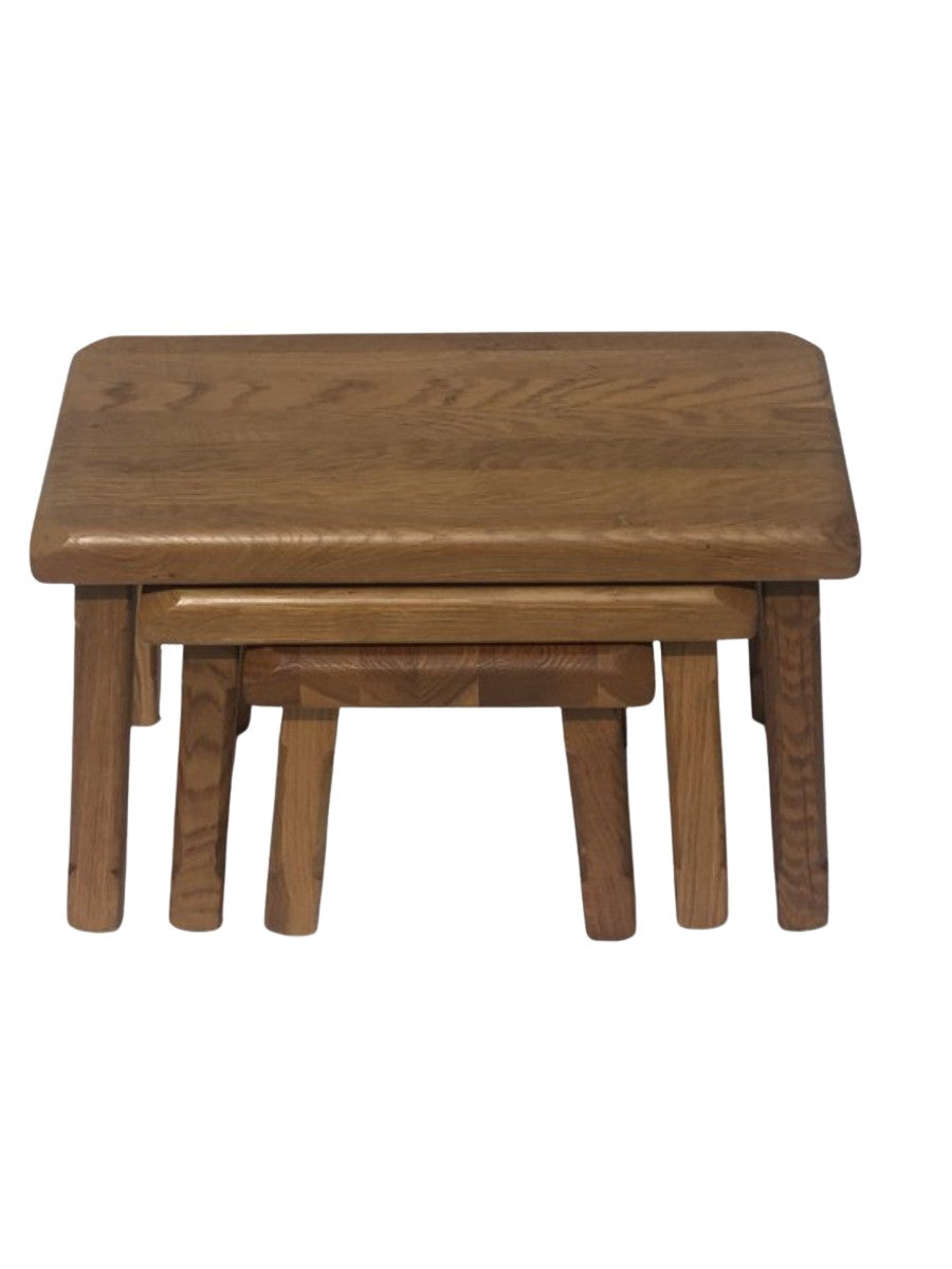 Set_of_3_Brutalist_Oak_Nesting_Tables,_Mid_Century_Modern,_1970s,_Netherlands