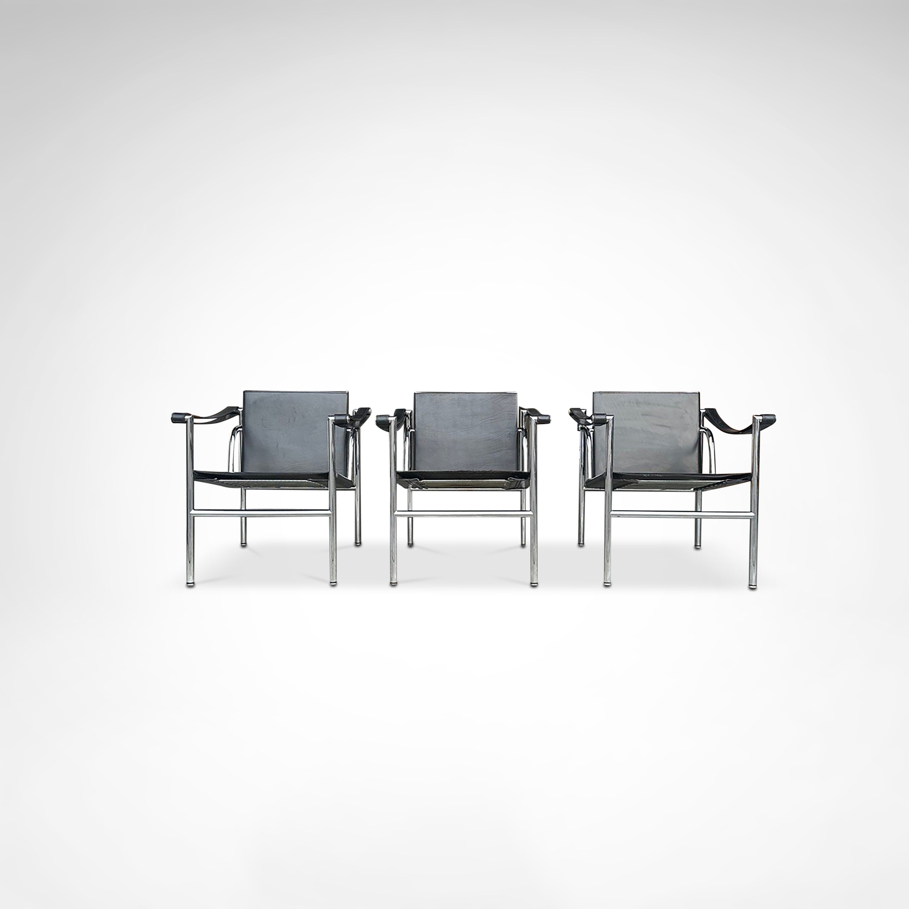 Set_of_3_LC1_Basculant_Armchairs_by_Le_Corbusier_for_Cassina,_1970s–80s