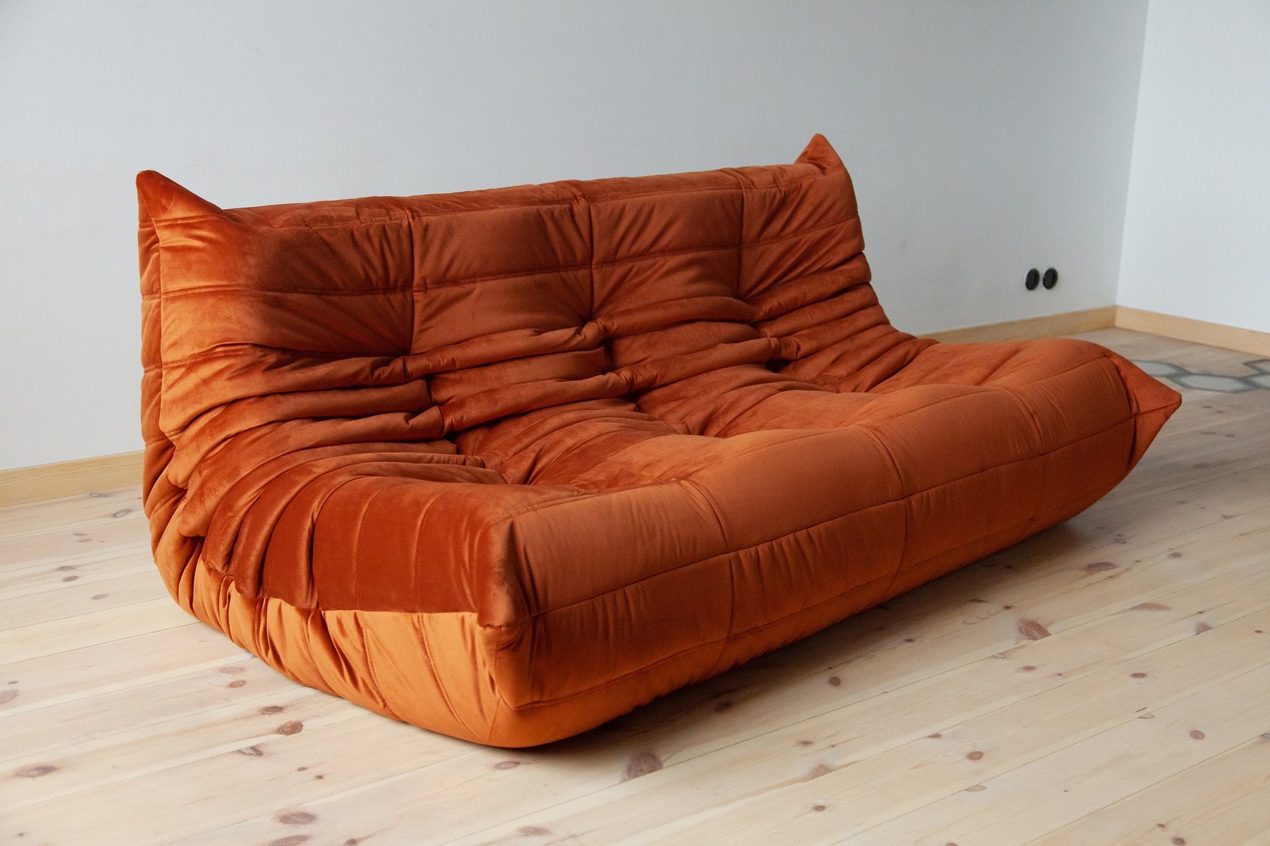 Set_of_3_Togo_Living_Room_Sofas_in_Amber_Fabric_by_Michel_Ducaroy_for_Ligne_Roset,_1979