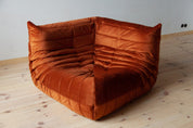 Set_of_3_Togo_Living_Room_Sofas_in_Amber_Fabric_by_Michel_Ducaroy_for_Ligne_Roset,_1979