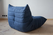 Set_of_3_Togo_Living_Room_Sofas_in_Blue_Microfiber_by_Michel_Ducaroy_for_Ligne_Roset,_1982