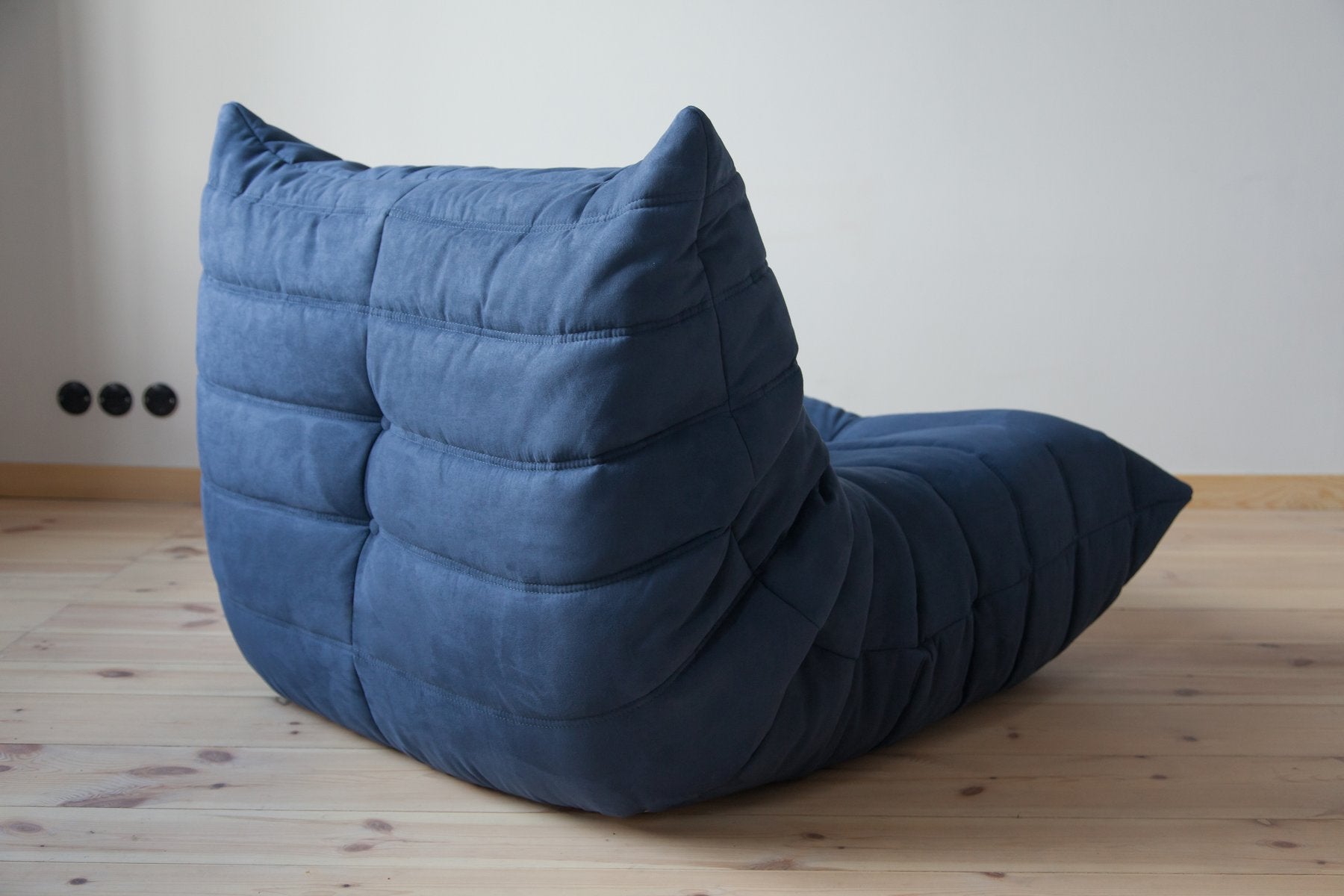 Set_of_3_Togo_Living_Room_Sofas_in_Blue_Microfiber_by_Michel_Ducaroy_for_Ligne_Roset,_1982