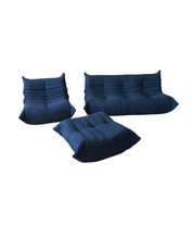 Set_of_3_Togo_Living_Room_Sofas_in_Blue_Microfiber_by_Michel_Ducaroy_for_Ligne_Roset,_1982