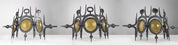 Set_of_3_Wall_sculpture_appliques_in_wrought_iron_and_blown_glass