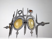 Set_of_3_Wall_sculpture_appliques_in_wrought_iron_and_blown_glass