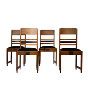 Set_of_4_Amsterdam_School_Oak_Dining_Chairs,_Netherlands_1920s