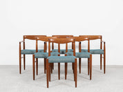 Set_of_4_and_2_Midcentury_dining_chairs_in_teak_by_HW_Klein_for_Bramin_1960s