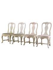 Set_of_4_Antique_Swedish_Neo-Rococo_Dining_Chairs_with_Carved_Details_and_White_Painted_Frames,_Early_1900s