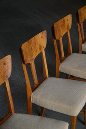 Set_of_4_Art_Nouveau_Dining_Chairs_in_Burl_Wood_and_Velvet