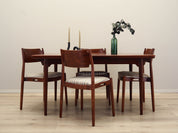 Set_of_4_Chairs,_Teak_Veneer,_Mahogany,_1970s,_Denmark