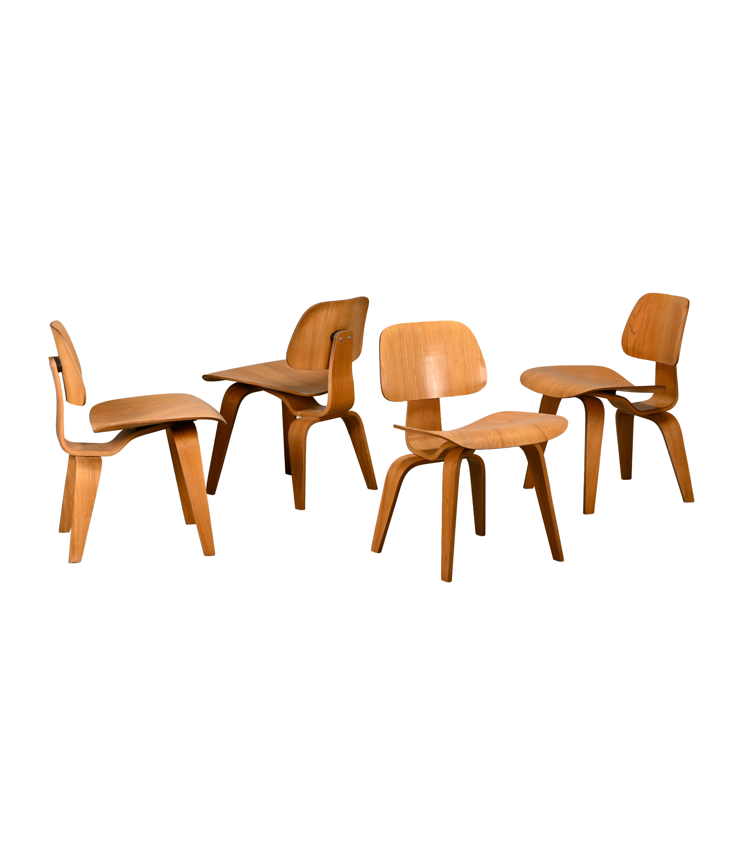 Set_of_4_Charles_&_Ray_Eames_DCW_Dining_Chairs_for_Herman_Miller,_1954