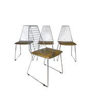 Set_of_4_Chrome_Wire_Dining_Chairs_in_the_Style_of_Harry_Bertoia_with_D'Alessio_Galliano_Leather,_Italy,_1970s