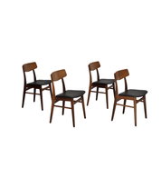 Set_of_4_Dining_Chairs_by_Findahl_Møbelfabrik,_Teak_and_Black_Leatherette,_Denmark,_1960s