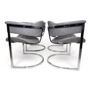 Set_of_4_Armchairs_by_Vittorio_Introini_for_Mario_Sabot,_Chrome_and_Grey,_Italy,_1970s