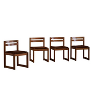 Set_of_4_Dining_Chairs_in_Pine_and_Cowhide,_by_Knud_Færch,_Danish_Modern,_1970s