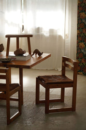 Set_of_4_Dining_Chairs_in_Pine_and_Cowhide,_by_Knud_Færch,_Danish_Modern,_1970s