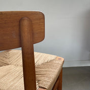 Set_of_4_Øresund_Model_537_Oak_and_Papercord_Dining_Chairs_by_Børge_Mogensen,_1950s