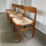 Set_of_4_Øresund_Model_537_Oak_and_Papercord_Dining_Chairs_by_Børge_Mogensen,_1950s