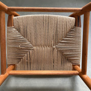 Set_of_4_Øresund_Model_537_Oak_and_Papercord_Dining_Chairs_by_Børge_Mogensen,_1950s