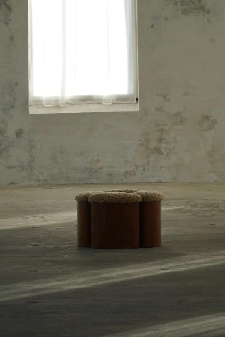 Set_of_4_French_Wooden_Stools_with_Lambswool_Upholstery