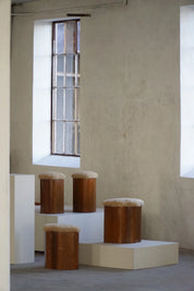 Set_of_4_French_Wooden_Stools_with_Lambswool_Upholstery
