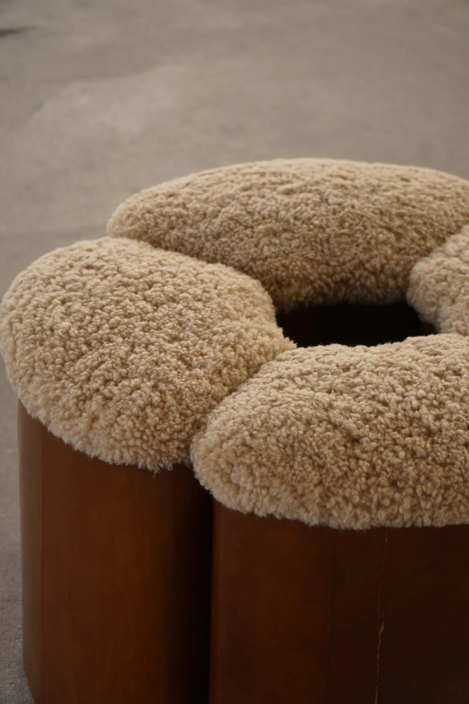 Set_of_4_French_Wooden_Stools_with_Lambswool_Upholstery