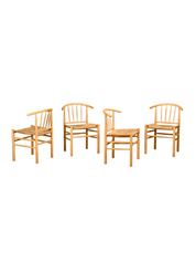 Set_of_4_J151_Dining_Chairs_by_Erik_Ole_Jørgensen_for_FDB_Møbler,_Beechwood_and_Papercord,_Denmark,_1970s