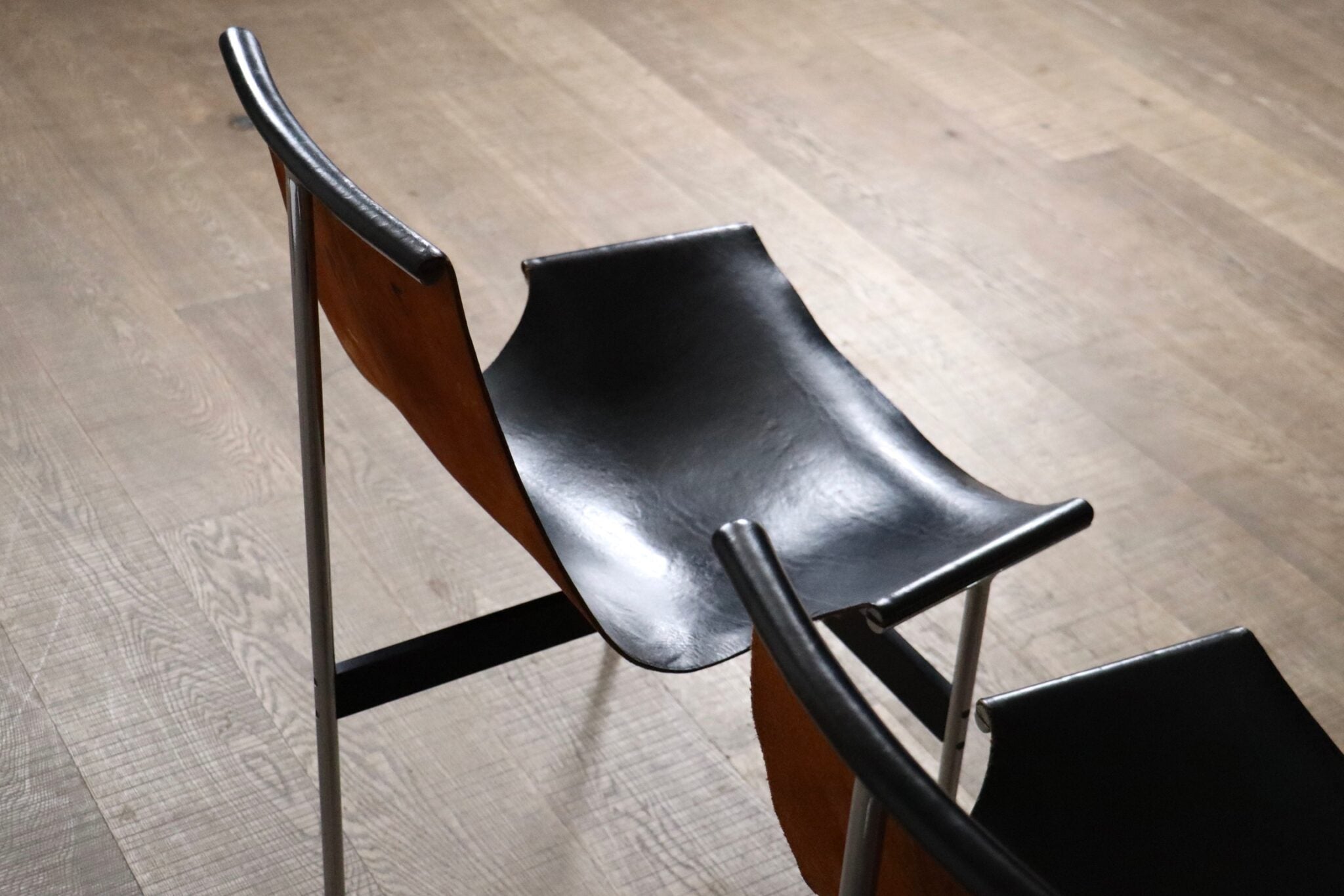 Set_of_4_Katavolos,_Kelley_and_Littell_T-chairs_for_ICF_de_Padova,_Italy_1952