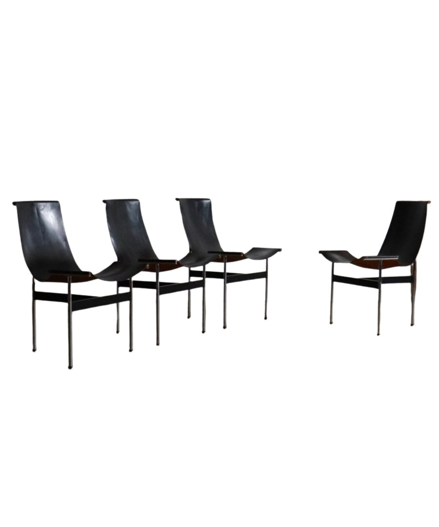 Set_of_4_Katavolos,_Kelley_and_Littell_T-chairs_for_ICF_de_Padova,_Italy_1952