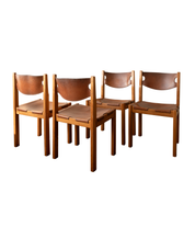 Set_of_4_Maison_Regain_Brutalist_Dining_Chairs_in_Elm_and_Cognac_Leather,_France,_1970s