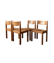 Set_of_4_Maison_Regain_Brutalist_Dining_Chairs_in_Elm_and_Rush,_France,_1970s