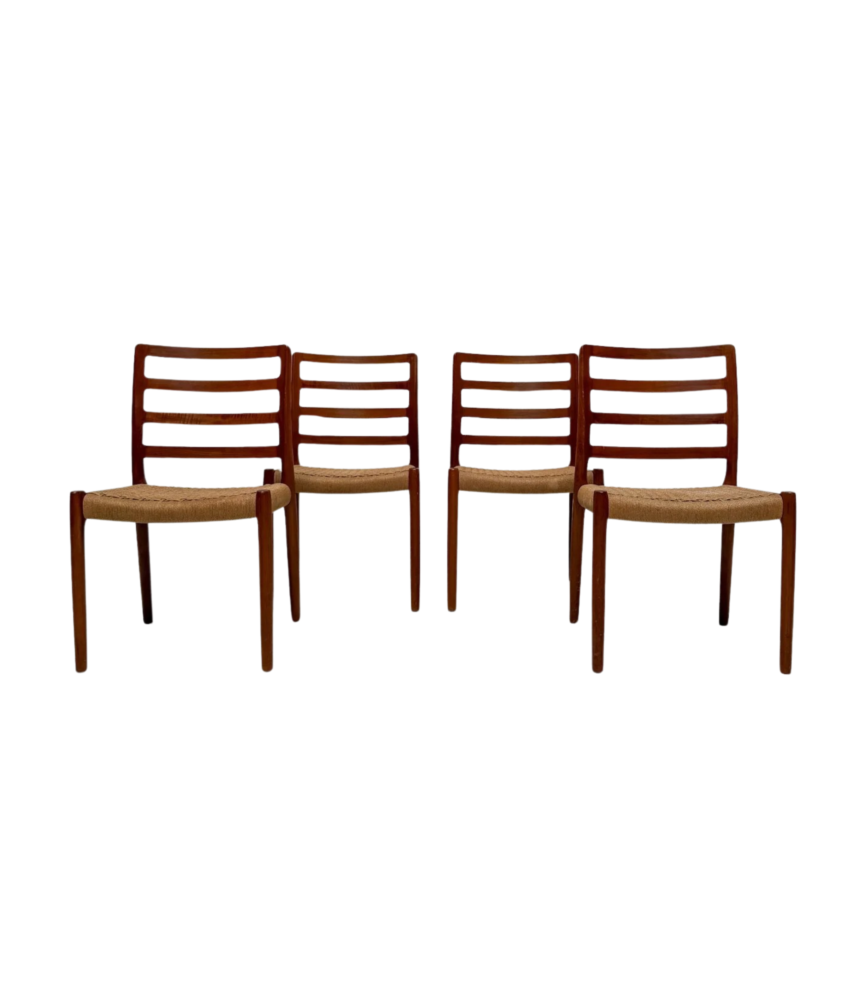 Set_of_4_Model_85_Dining_Chairs_by_Niels_Otto_Møller_for_J.L._Møllers,_Solid_Teak_and_Papercord,_Denmark,_1970s
