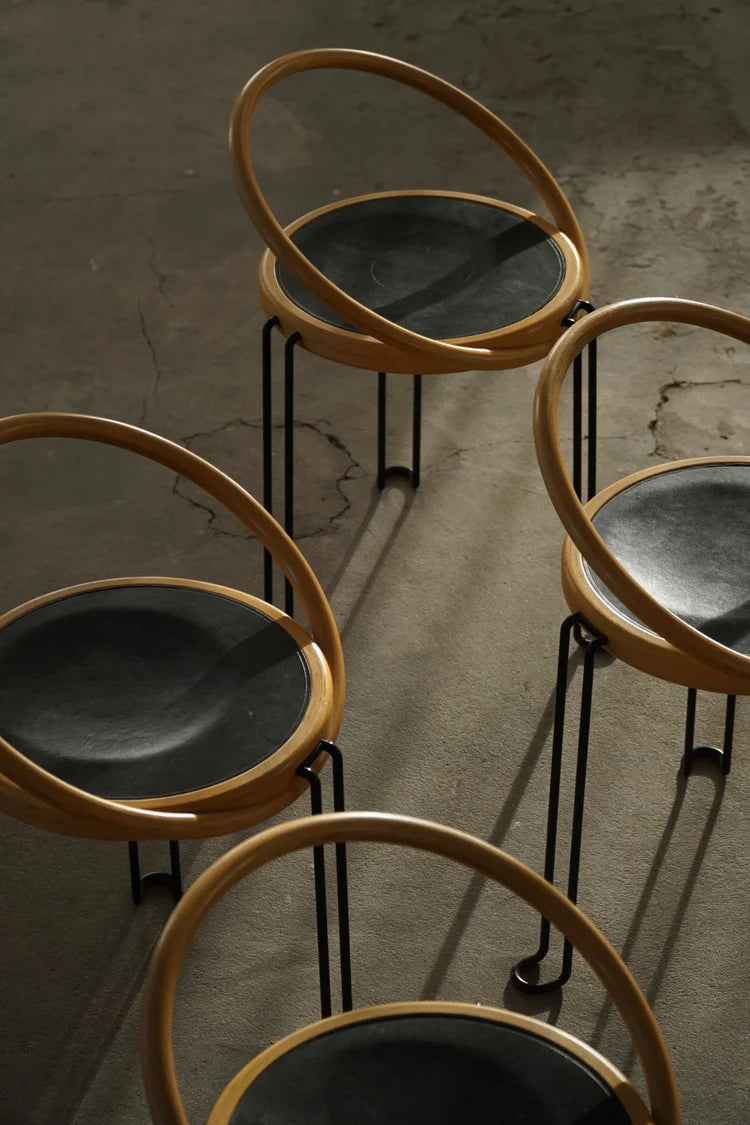 Set_of_4_‘Oblado’_Sculptural_Dining_Chairs_by_Börge_Lindau