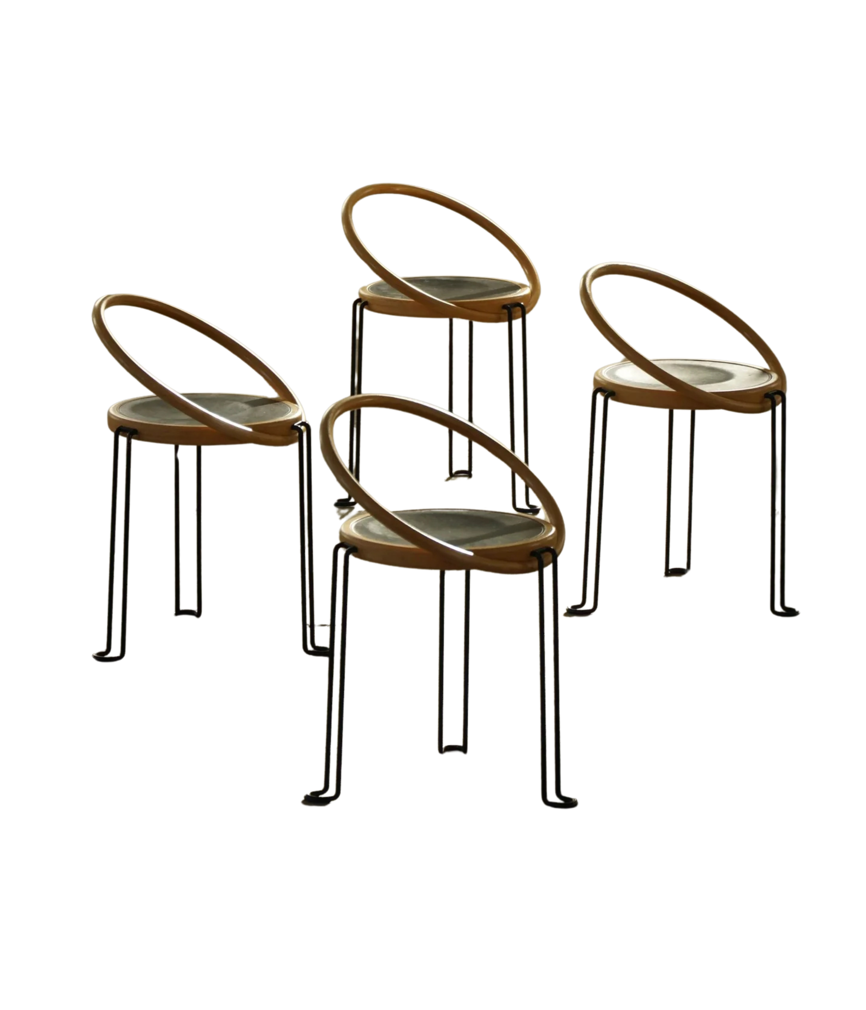 Set_of_4_‘Oblado’_Sculptural_Dining_Chairs_by_Börge_Lindau