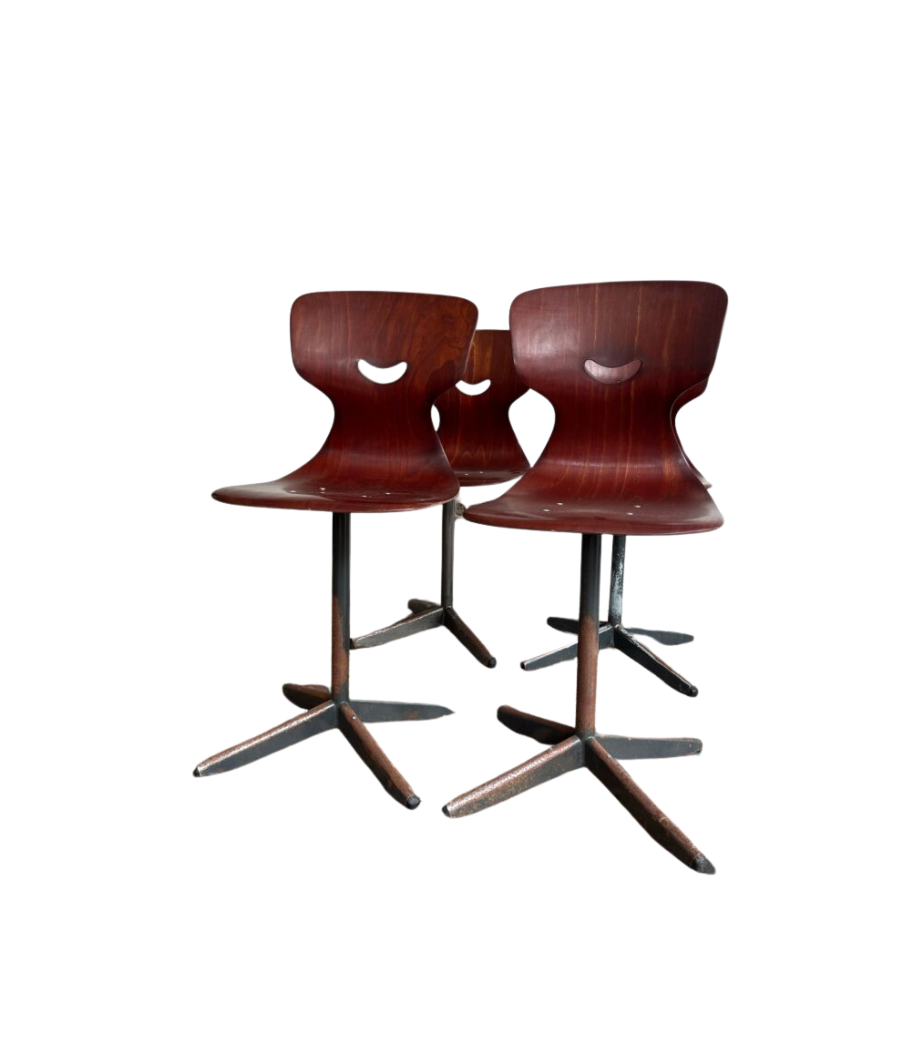 Set_of_4_Pagholz_Thur-Op_Chairs_by_Adam_Stegner,_1950s