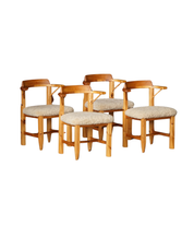 Set_of_4_Pine_Dining_Chairs_with_Armrests_and_Lambswool_Upholstery