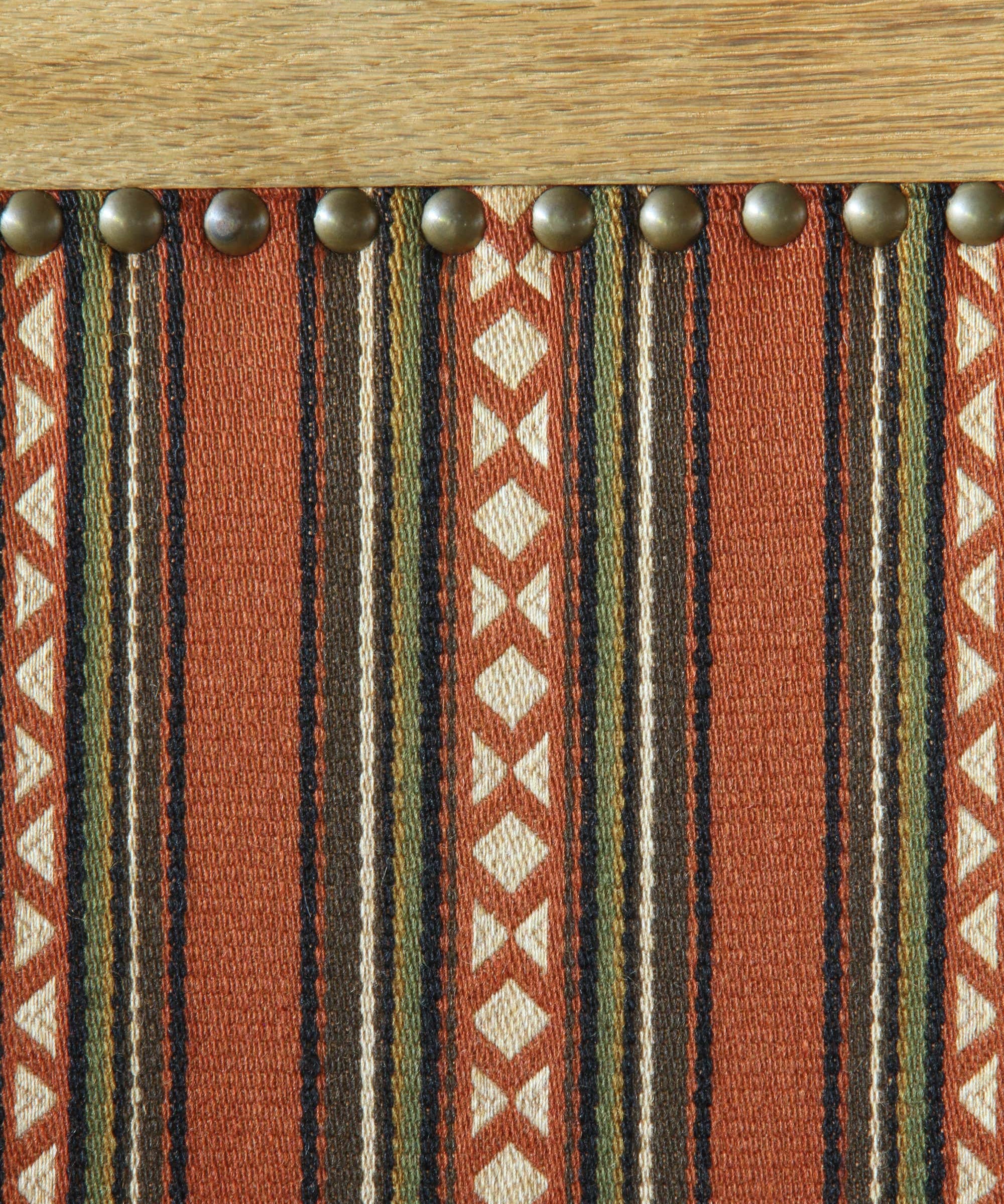 Set_of_4_Scandinavian_Folk_Modern_Oak_Dining_Chairs_with_Patterned_Upholstery,_Vintage
