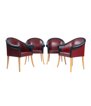 Set_of_4_Sinan_Armchairs_by_Luca_Scacchetti_for_Poltrona_Frau_in_Oxblood_Leather,_Italy_1980s