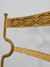 Set_of_4_Spanish_Gilt_Wrought_Iron_Chairs_with_Floral_Upholstery,_1980s