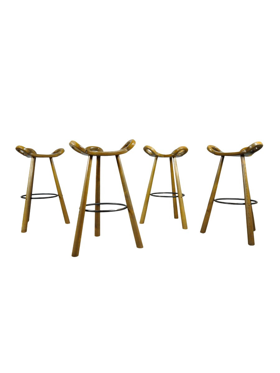 Set_of_4_Special_vintage_brutalist_Marbella_bar_stools,_1970s