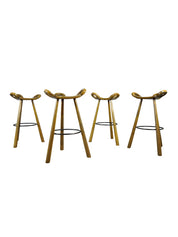 Set_of_4_Special_vintage_brutalist_Marbella_bar_stools,_1970s